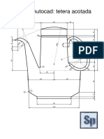 Ejercicio Autocad Tetera 2D PDF