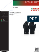 THINSULATE GLOVE DATASHEET - Warm Knit Glove Lined with 3M Thinsulate