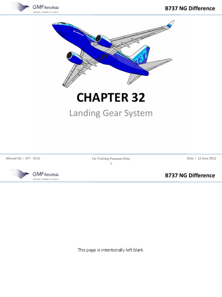 B737 NG Landing Gear System Overview | PDF | Vehicle Manufacturers