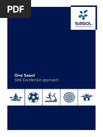 10.5 One Sasol SHE Excellence Approach and Group Controls