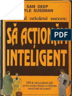 Secretul Oricarui Succes - Sa Actionam Inteligent