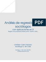 Análisis de Regresión para Sociólogos