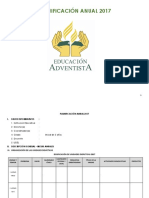 5 Años 2017 Matriz de Planificación