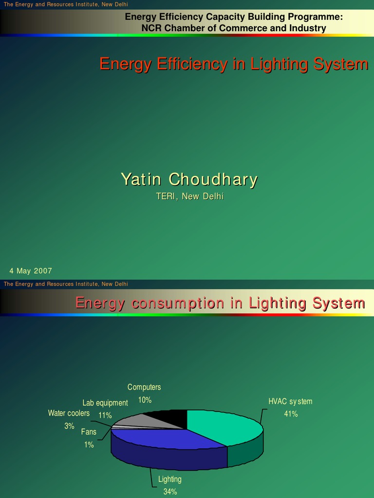 Energy Efficient Lighting Strategies | PDF | Compact Fluorescent Lamp ...