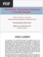 Kings North IMCOA 2010 03 SME Presentation Final R2