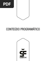 Conteúdo Programático - Teologia