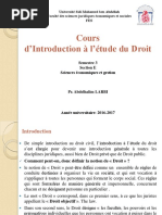 Cours Introduction Etude Droit PDF