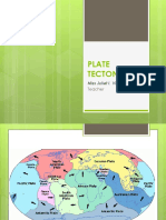 Plate Tectonics: Miss Juliet I. Villaruel