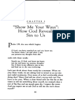 "Show Me Your Ways": How G Od Reveals Sin To Us