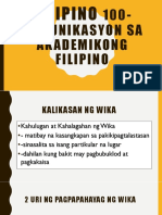 Review Sa Filipino 100.