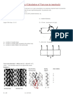 Warp Knitting Calculo