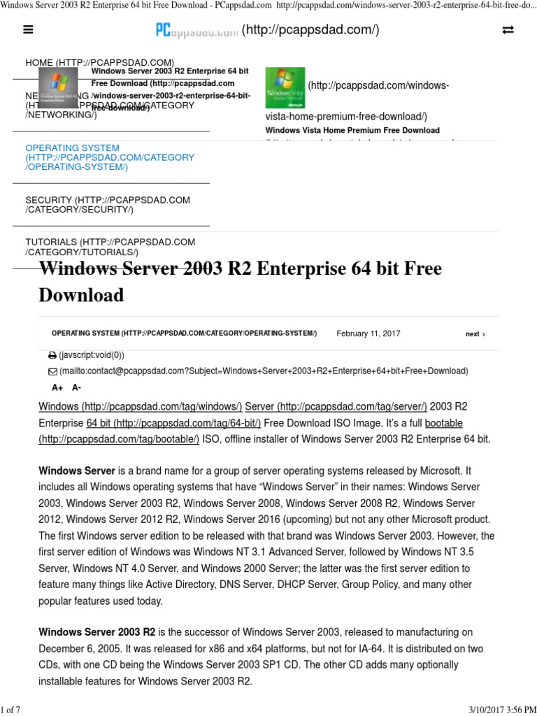 Windows Server 2008 R2 Download Iso File