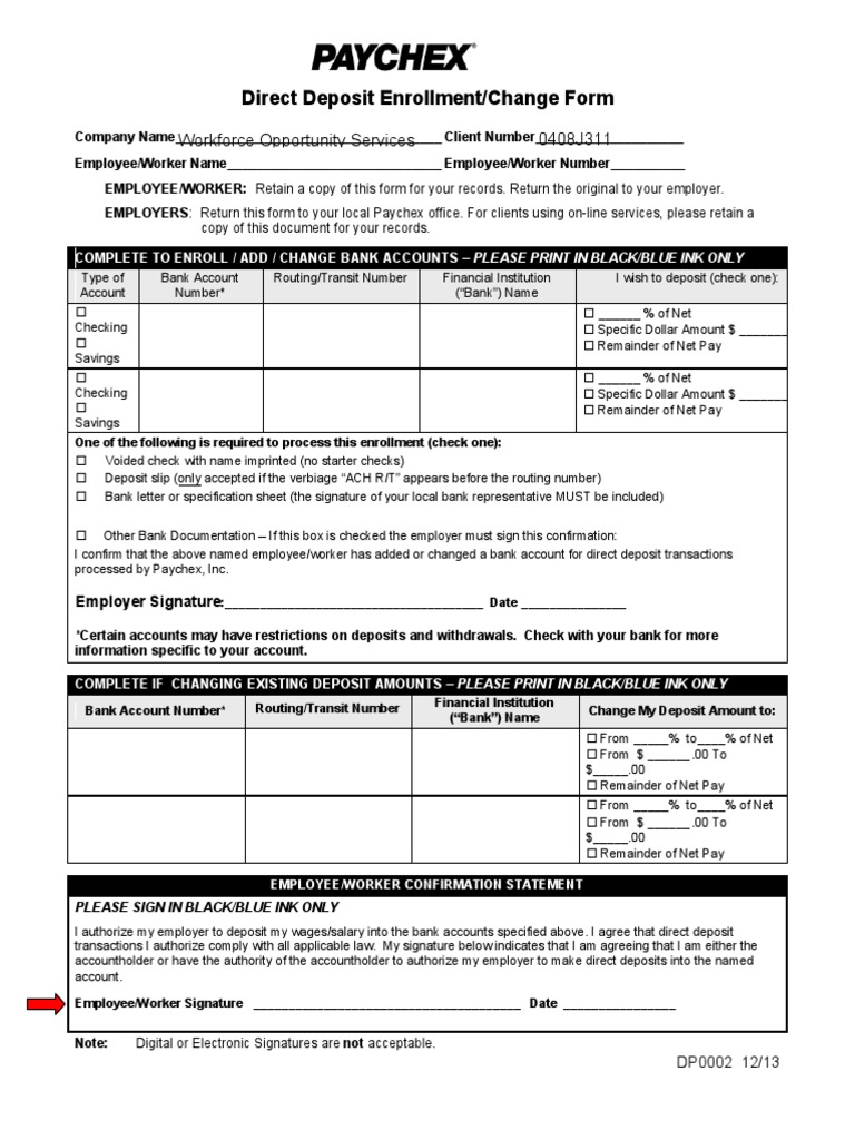 Paychex Direct Deposit Premium Processing Fee