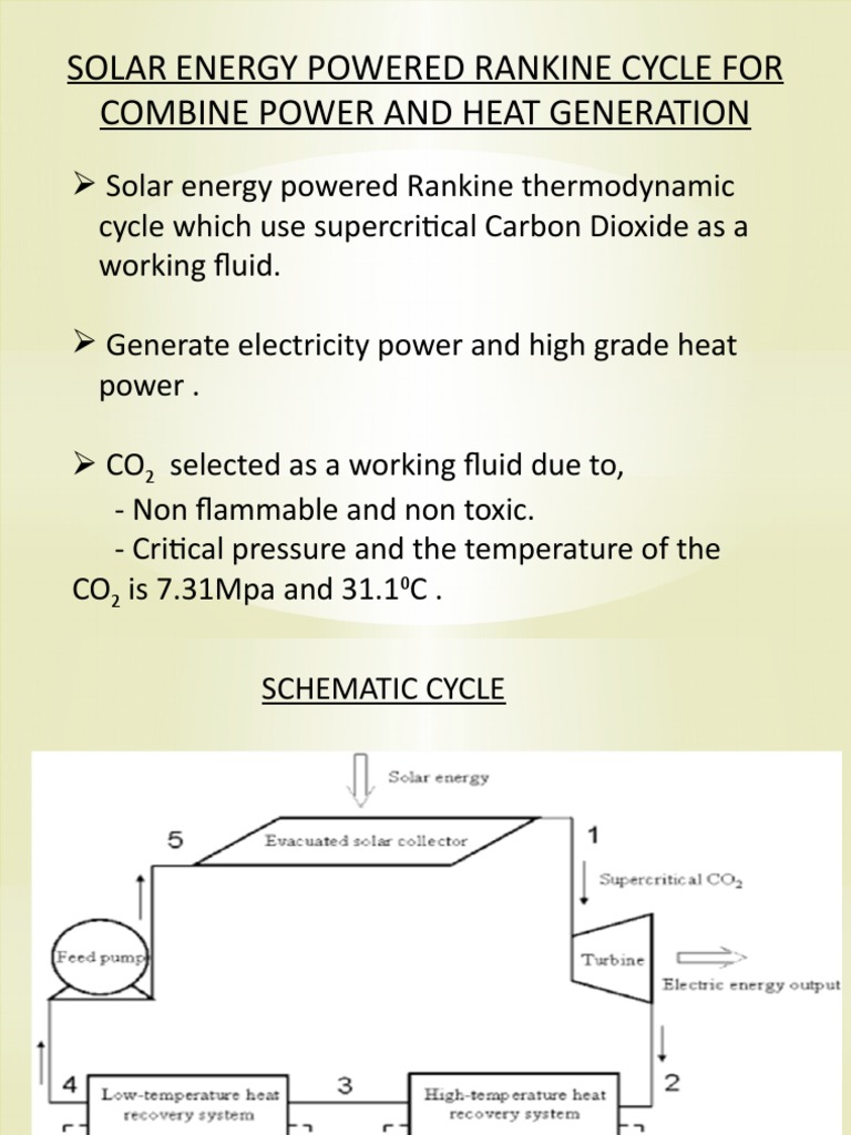 Modified Rankine Cycle