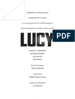 Lucy - Production Notes