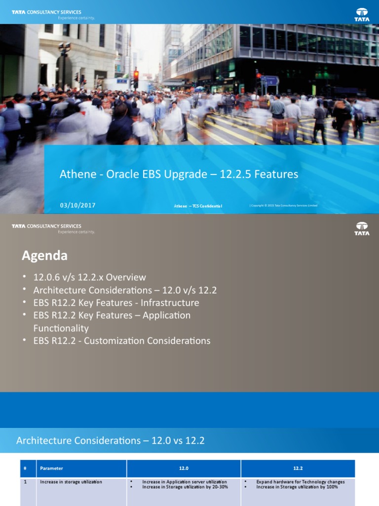 EBS 12.2.5 Features | PDF | Oracle Database | Oracle Corporation