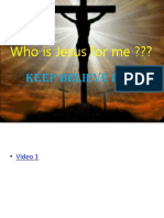 Who Is Jesus For Me-Rekat April 2014