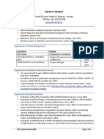 CV of Qasem Newashi