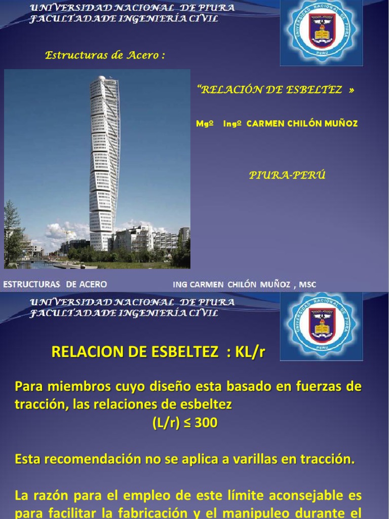 Tema 3.2 Relacion de Esbeltez PDF Ingeniería mecánica Materiales
