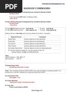 Hadoop Imp Commands