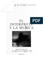 REV27-El Interprete y La Musica-Monique Deschaussees PDF