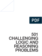 501ChallengingLogicandReasoningProblems2ndEdition Http Www.sscbooks.co.In