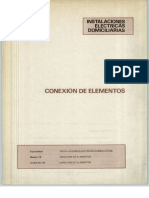 Vol. 45 Instalaciones Eléctricas Domiciliarias Conexión de Elementos