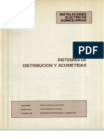 Vol. 58 Instalaciones Eléctricas Domiciliarias Sistemas de Distribución y Acometidas