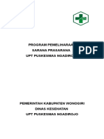 Program Pemeliharaan Alat Kesehatan