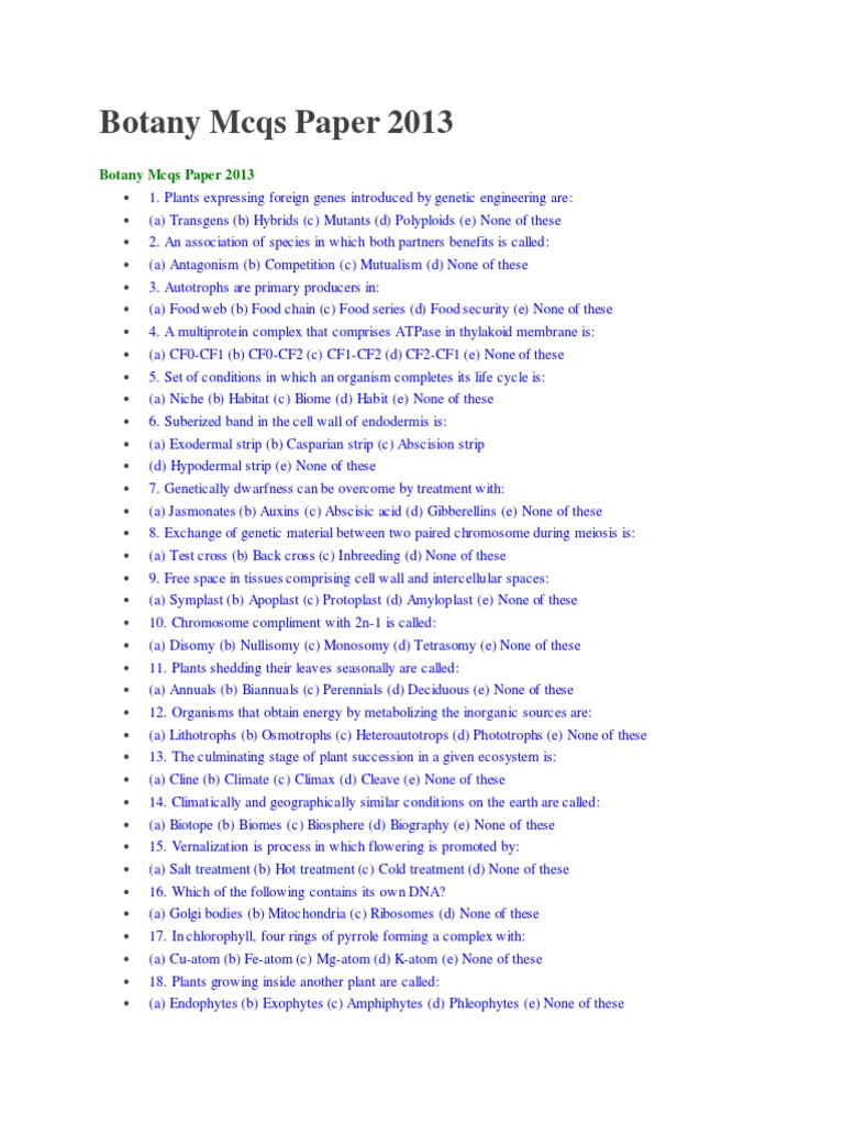 Plant tissue essay image