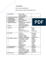 49 bacterias y sus ubicaciones