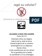 Alaba a Dios con alegría