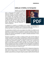 Venezuela Un Estado Destruido Por El Delito y La Corrupción