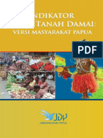 Buku Saku Indikator Papua Tanah Damai (IPTD)