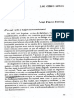Los Cinco Sexos - Anne Fausto-Sterling PDF