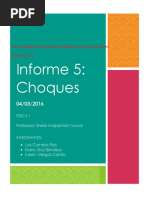 Informe 5-Fisica I- Luis Cornelio,Mario Diaz,Karen Villegas