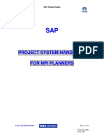 SAP PS User Guide