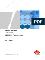 IManager U2000 V200R016C50 LCT User Guide 04