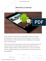 How To Install Android - Apk Files