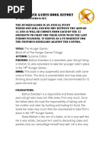 The Hunger Games Book Report