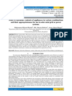 Study of harmonic contents of appliances in various combinations and their appropriateness for use in solar mini grid ac power systems