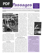 May-June 2007 Passages Newsletter, Pennsylvania Association for Sustainable Agriculture