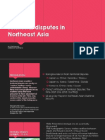 (AS 230 Report) 160510 Territorial Disputes in Northeast Asia