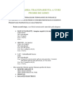 Finisarea Cu Lac Hidrodiluabil Transparent