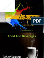 Food and Beverages 