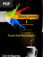 Food and Beverages 