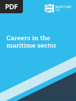 Careers in The Maritime Sector