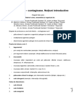 Bolile Infecto-Contagioase. Notiuni Introductive - Suport Curs - dr.M.Vasile Si PDF