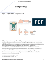 Tipe - Tipe Tanki Penyimpanan - Tentangteknikkimia