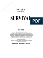 US Army Survival Manual 2002 FM-21-76 - US Army